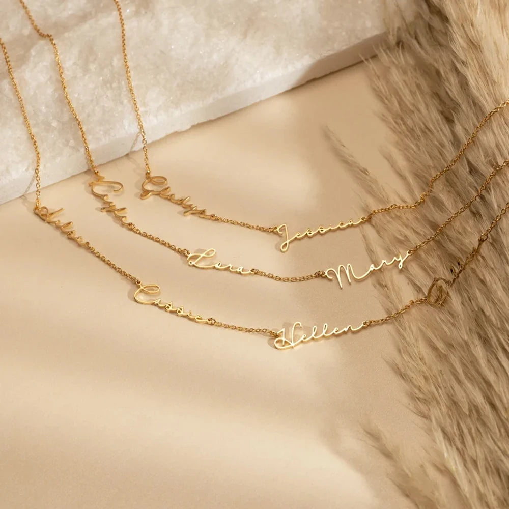 Collier Multi-Prénoms Personnalisé – Bijou Famille