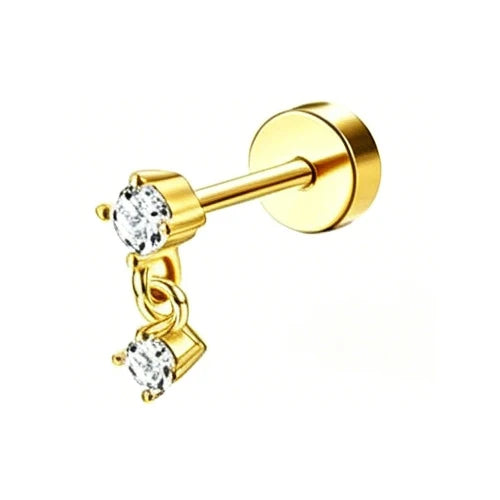 Piercing Hélix Florideco – Acier Chirurgical & Zircon