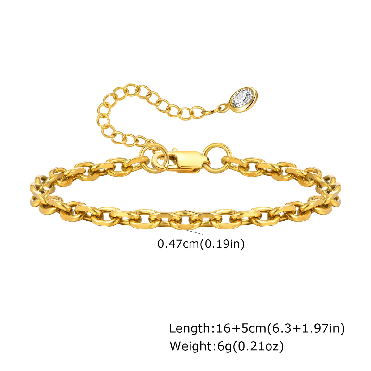 Bracelet Herringbone Fin – Acier Inoxydable