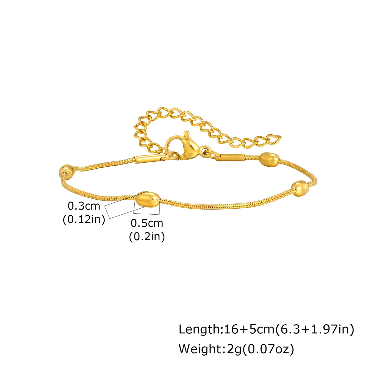 Bracelet Herringbone Fin – Acier Inoxydable