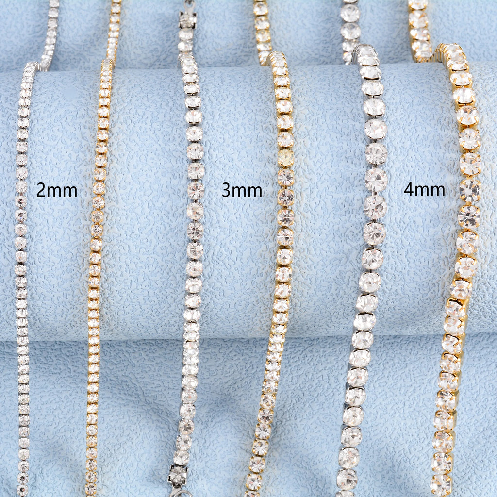 Bracelet Tennis Zircon – Acier Inoxydable