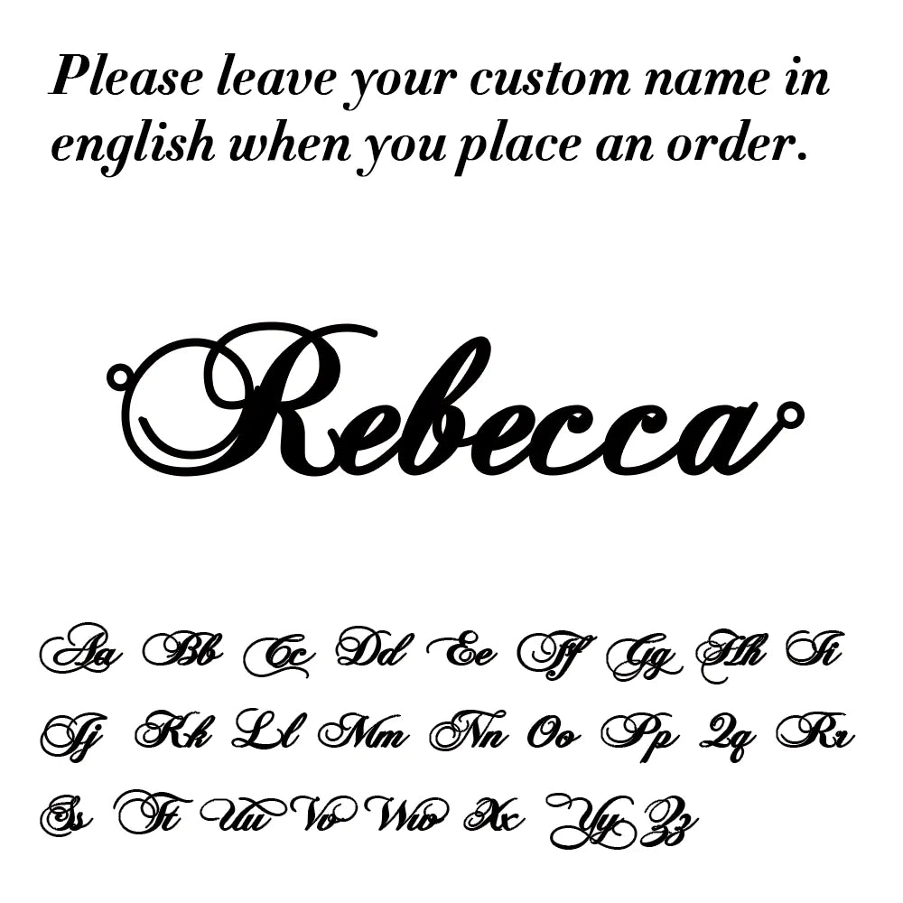 Bracelet Prénom Personnalisé – Chaîne & Plaque