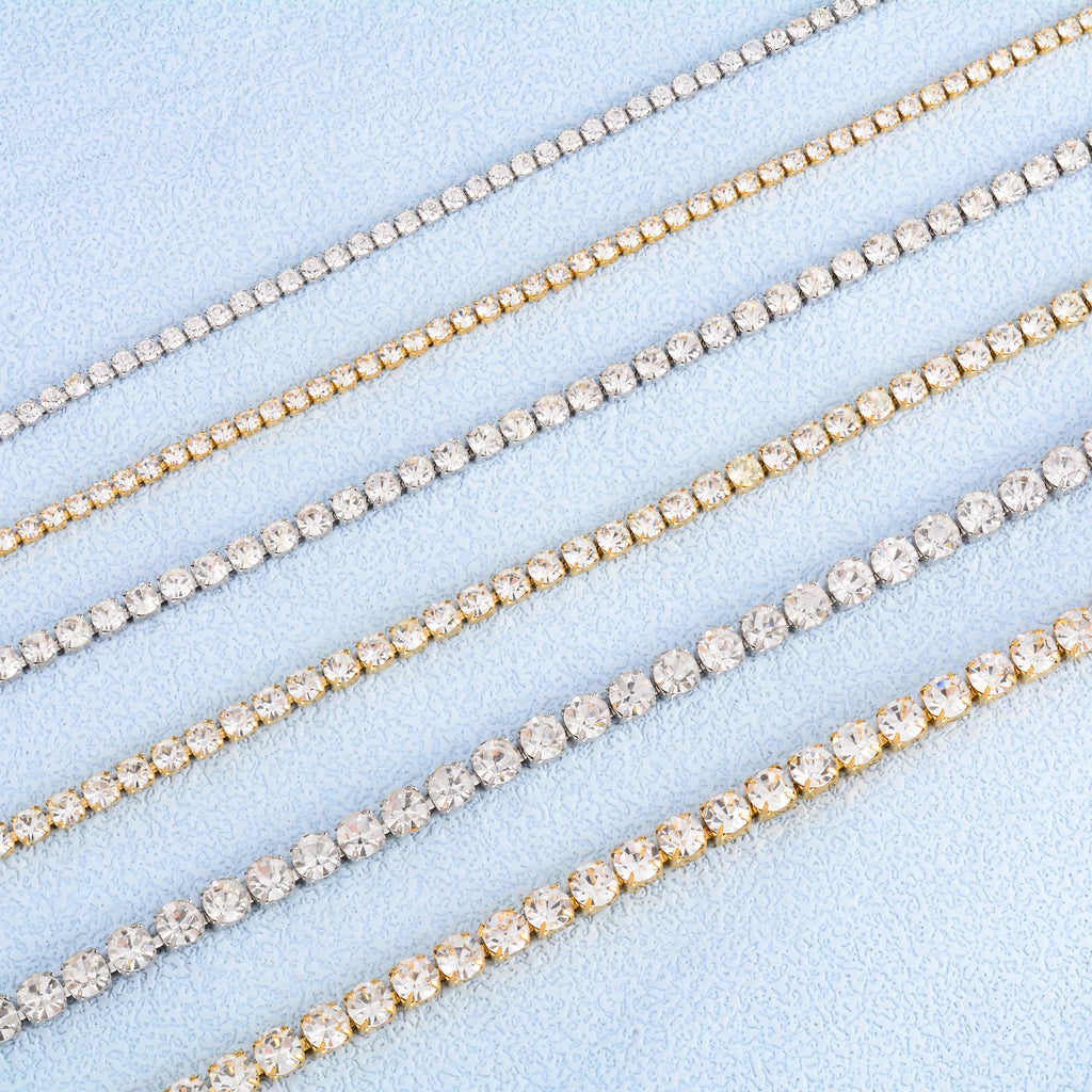 Bracelet Tennis Zircon – Acier Inoxydable