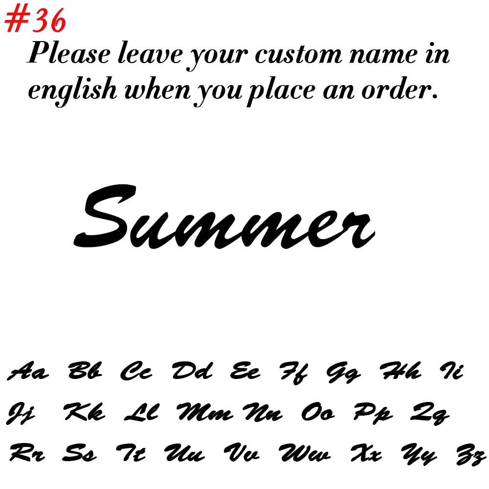 Collier Prénom Personnalisé – Lettre Cursive
