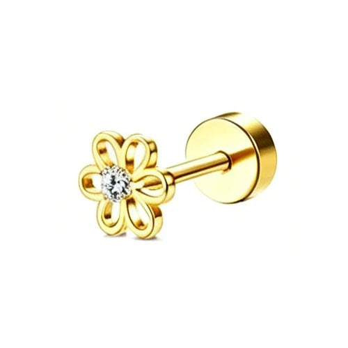 Piercing Hélix Florideco – Acier Chirurgical & Zircon